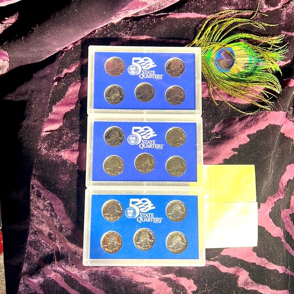 State quarters proof sets. 5 US mint quarters
In plastic case direct from mint - Picture 3 of 3